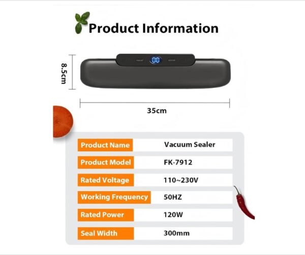 MeteMake Vacuum Sealer - Image 3