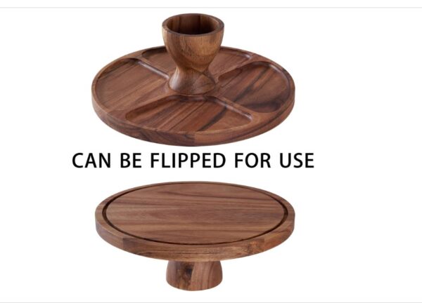 Cake Stand with Acrylic Lid - Image 2
