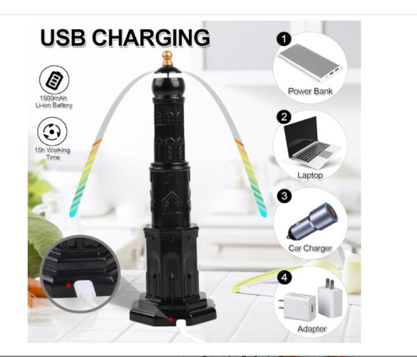 TEPENAR Rechargeable Fly Fan for Tables - Image 2