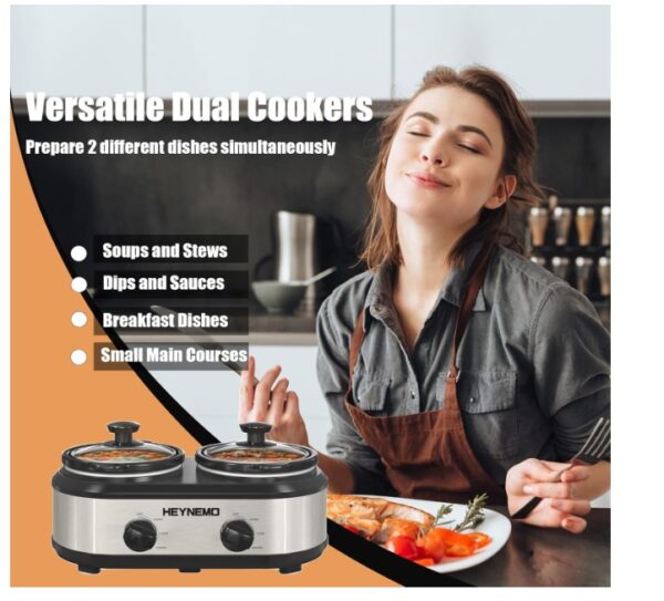 Double Slow Cooker - Image 3