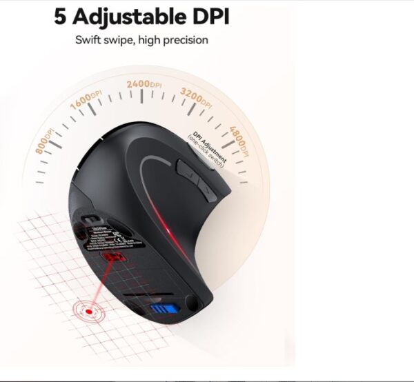 TechRise Ergonomic Mouse - Image 3