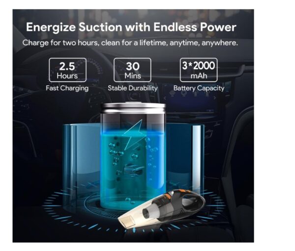 Handheld Cordless Vacuum Cleaner - Image 3