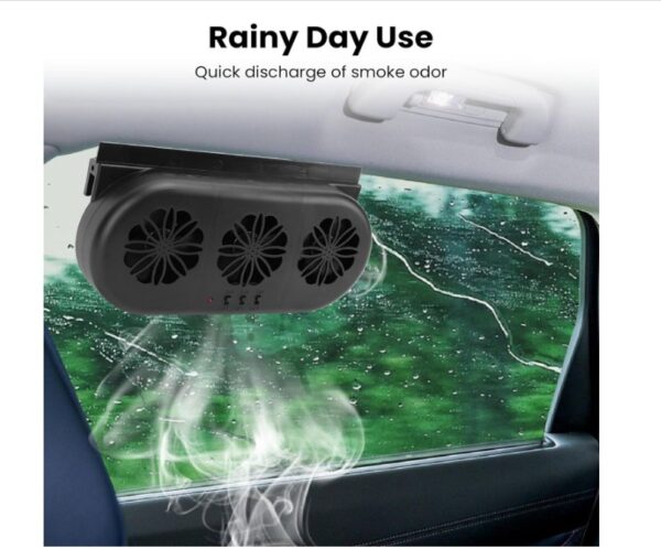 Solar Powered Car Ventilator - Image 3
