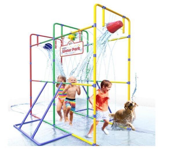 Backyard Waterpark with Splash Wheel - Image 3