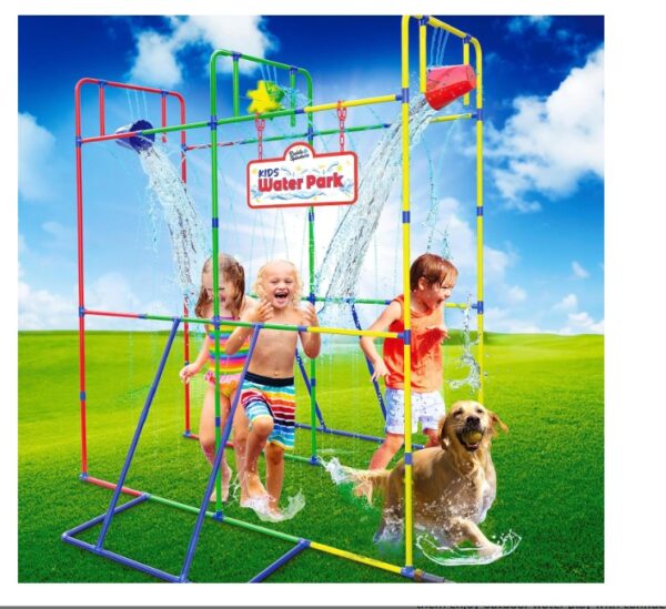 Backyard Waterpark with Splash Wheel - Image 4