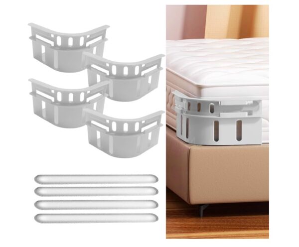 Bed Sheet Holder with Lock Strips