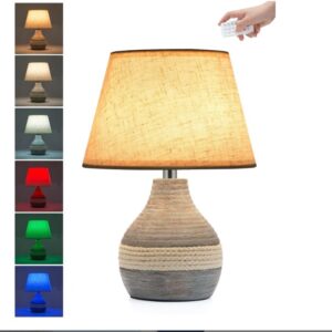 Cordless Ceramic Table Lamp with Timer