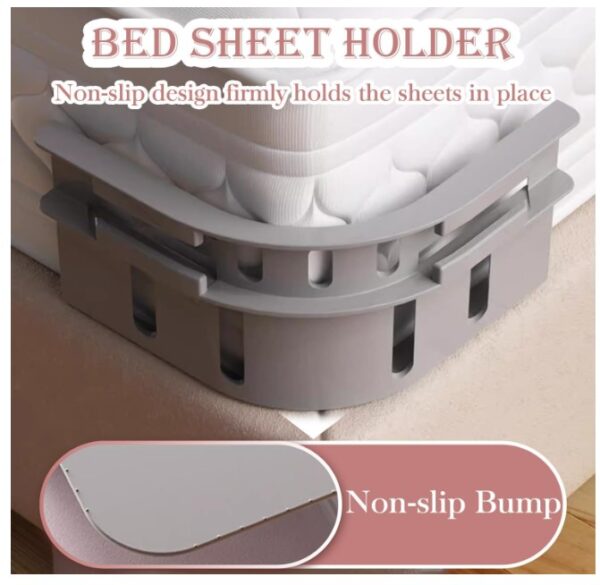 Bed Sheet Holder with Lock Strips - Image 2