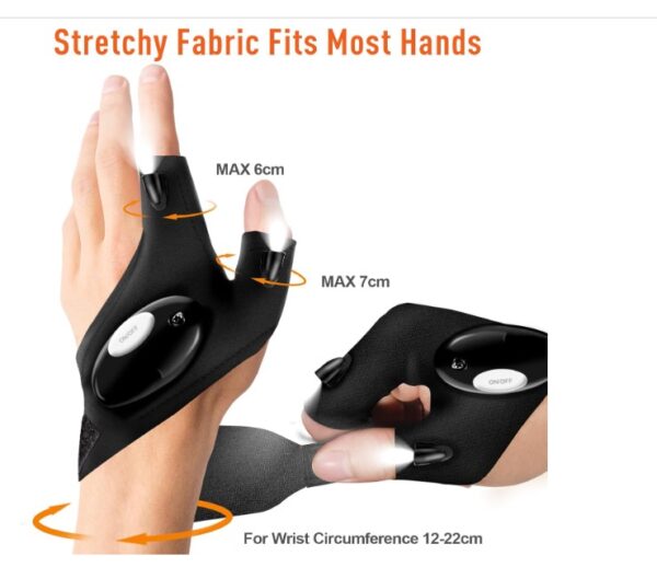 LED Gloves with Lights - Image 3