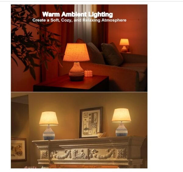 Cordless Ceramic Table Lamp with Timer - Image 3