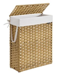 SONGMICS Slim Laundry Basket