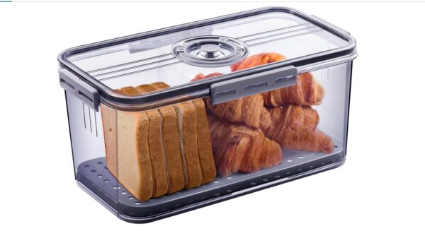 Gifhomfix Bread Bin Airtight Bread Bins