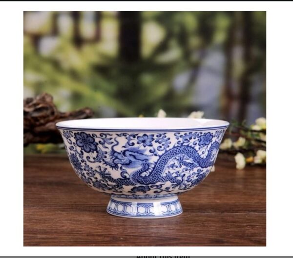 RUTHYEARS Chinese Style Ceramic Bowl - Image 3