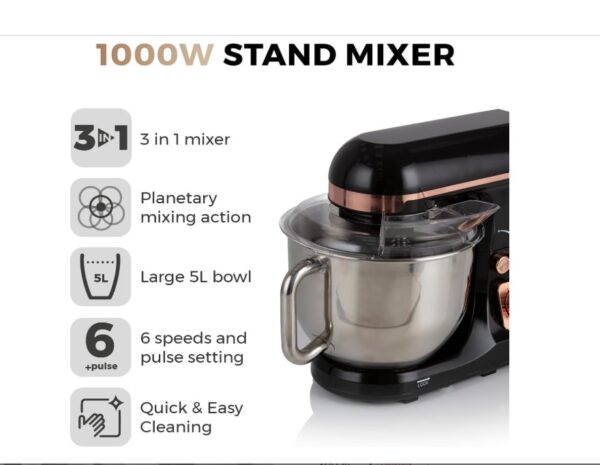 3-in-1 5L Stand Mixer - Image 4