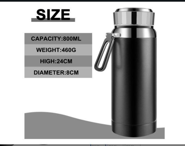 Homealexa 800ml Coffee Cups Travel Mugs - Image 2