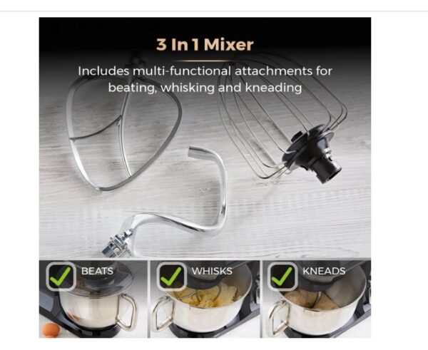 3-in-1 5L Stand Mixer - Image 3