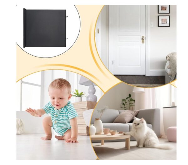 Retractable Pet Gate, - Image 5