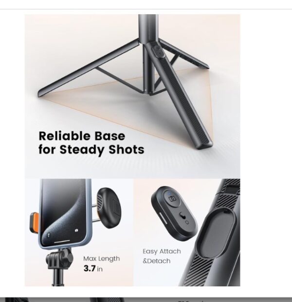 ANXRE 71"/180cm Phone Tripod Monopod - Image 3