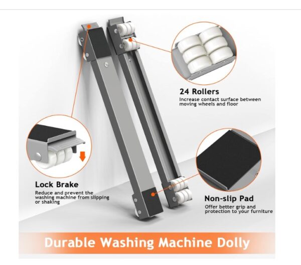 Ronlap Furniture Washing Machine Dolly - Image 2