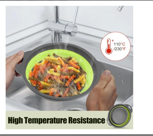 Collapsible Colander Set of 3 - Image 4