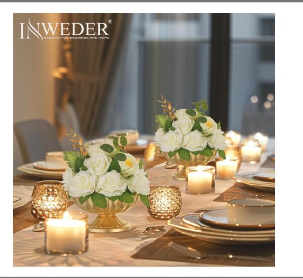 Inweder Metal Flower Vase - Image 5