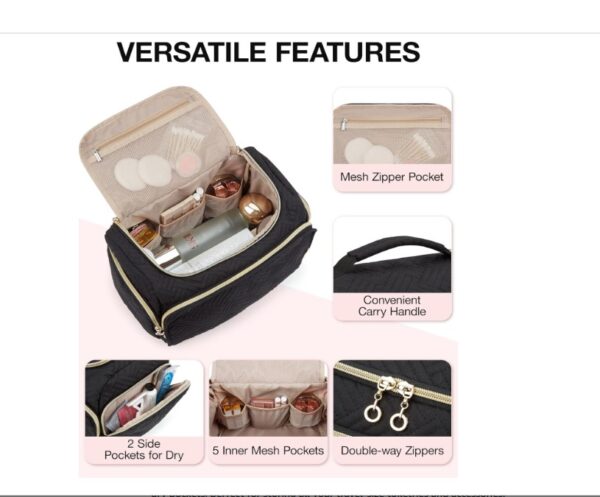 BAGSMART Travel Toiletry Bag - Image 2