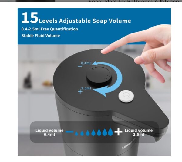 Aunmaon Automatic Soap Dispenser Touchless - Image 3