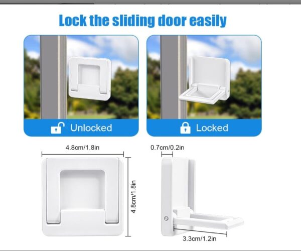 Vicloon Baby Sliding Door Locks - Image 3
