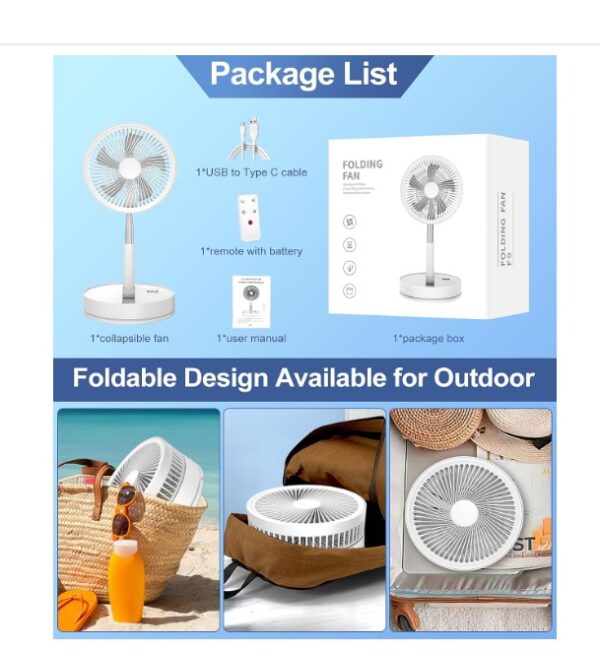LBSTP Portable Standing Fan - Image 2