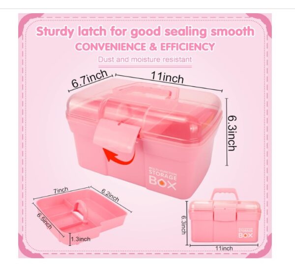 Creahaus 11in Multipurpose Storage Box - Image 5