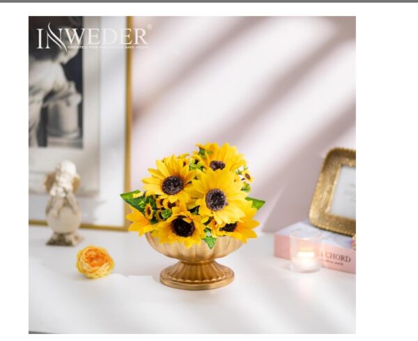 Inweder Metal Flower Vase - Image 2