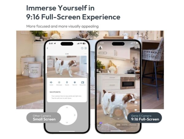 Psync Genie S 5MP Indoor Security Camera - Image 3