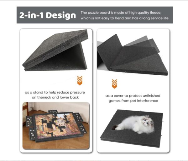 Ruication Tilting Jigsaw Puzzle Board - Image 3