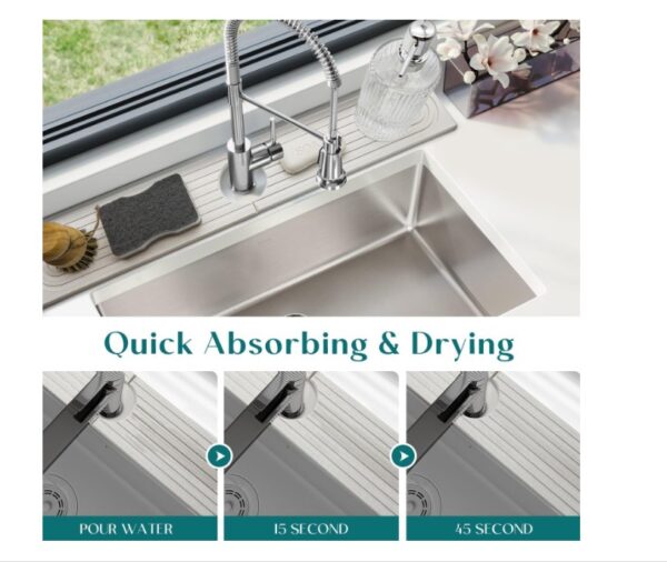Faucet Mat for Kitchen Sink - Image 3