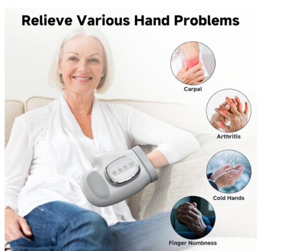 Electric Hand Massager with Heat and Compression - Image 4