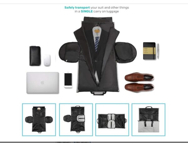 ComfyDegree Travel Garment Storage Bag | - Image 5