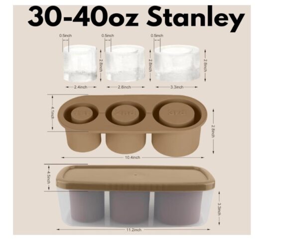 Silicon Reusable Ice Cube Tray Mould - Image 4