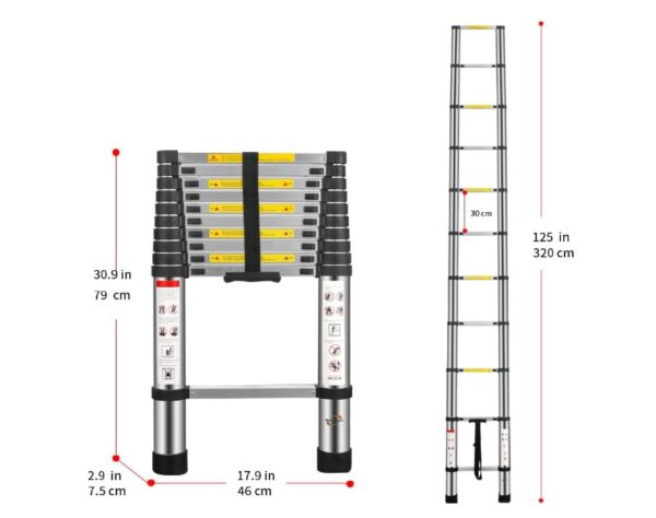 Multibao Telescopic Loft Ladder - Image 4