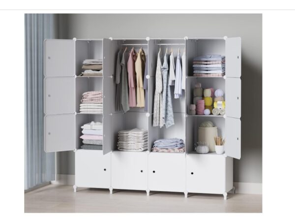 HOMIDEC Portable Wardrobe Foldable