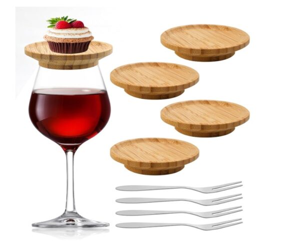 Wine Glass Charcuterie Board Topper