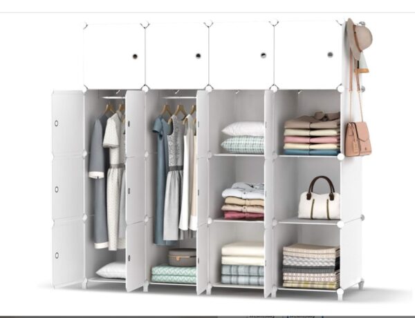 HOMIDEC Portable Wardrobe Foldable - Image 2