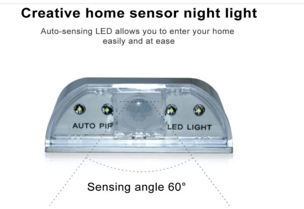 Sensor Motion Detector Keyhole 4 LED Light - Image 4