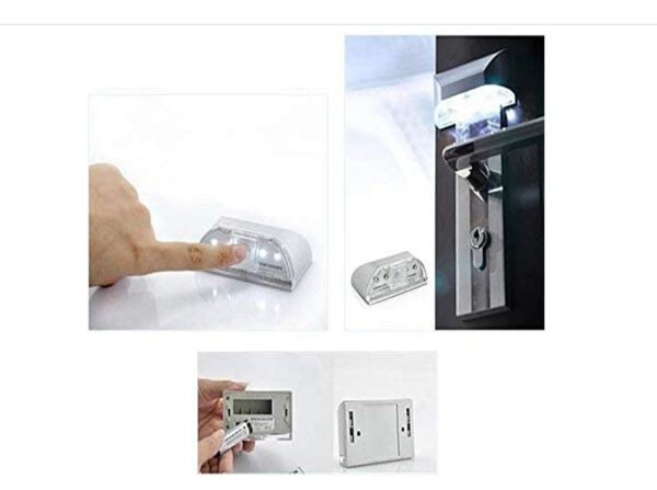 Sensor Motion Detector Keyhole 4 LED Light - Image 2