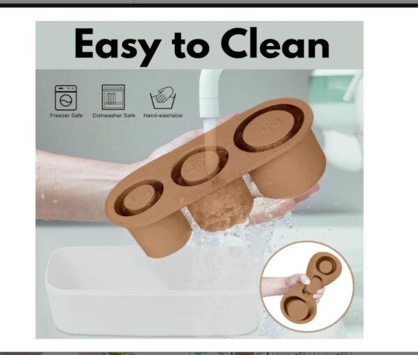 Silicon Reusable Ice Cube Tray Mould - Image 3