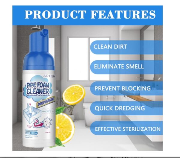 ExcellaElite Foam Drain Cleaner - Image 3