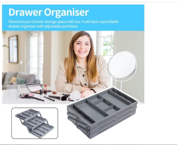 3 Tier Drawer Organizer - Image 3