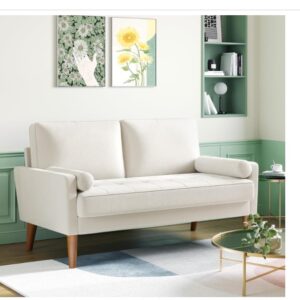Vesgantti Small 2 Seater Sofa Beige