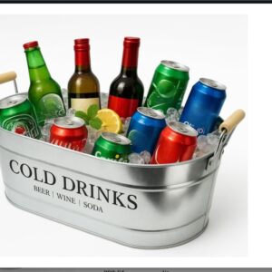 Galvanized Steel Beverage Cooler