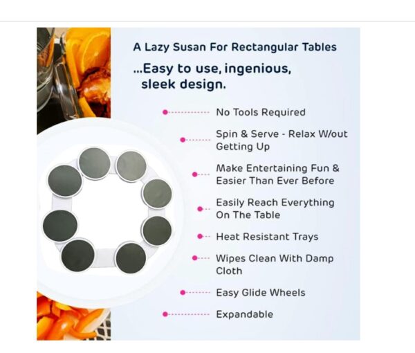HPGJLEE Lazy Susan Turntable - Image 2